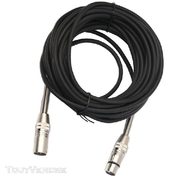 3pin audio extension xlr mâle vers câble Équilibré pour