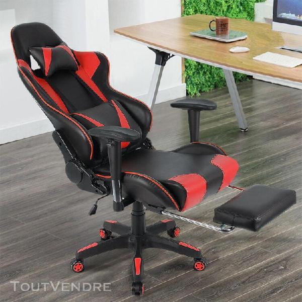 chaise de bureau gamer - racing fauteuil de bureau - gaming