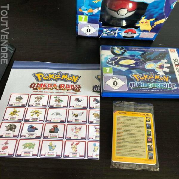 Pokemon saphir alpha collector complet