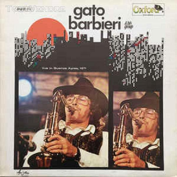 gato barbieri live in buenos aires vinyl, 30/33 ox 3003