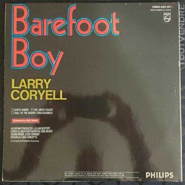 Larry coryell ‎– barefoot boy  - philips ‎– 6369