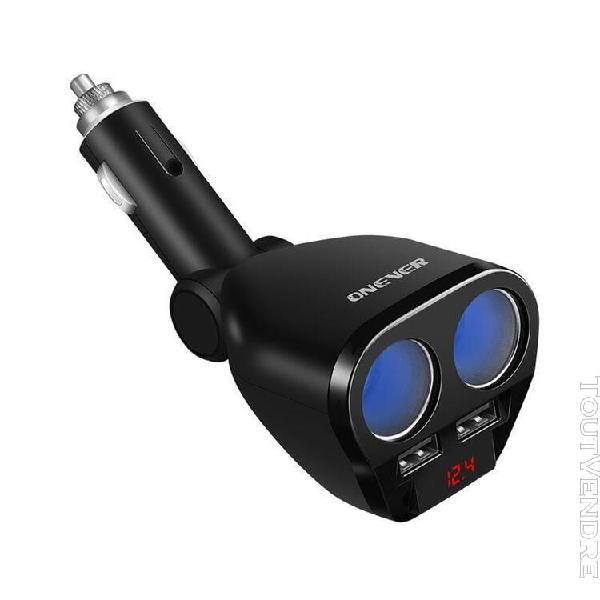 adaptateur de voiture 120 w allume cigare prise répartiteur