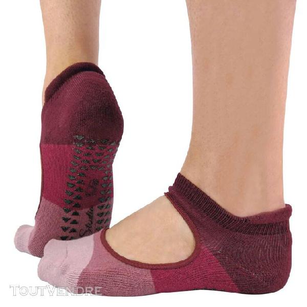 Sock snob 2 paires femme antidérapantes chaussettes pour