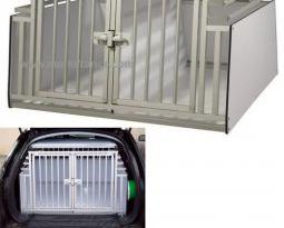 cage de transport dogbox pro double pour 2 chiens