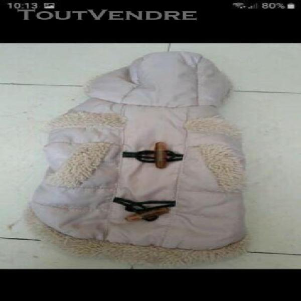 Manteau chien taille 25 cm