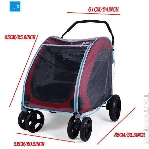 animal de compagnie chien transporteur poussette pour chien