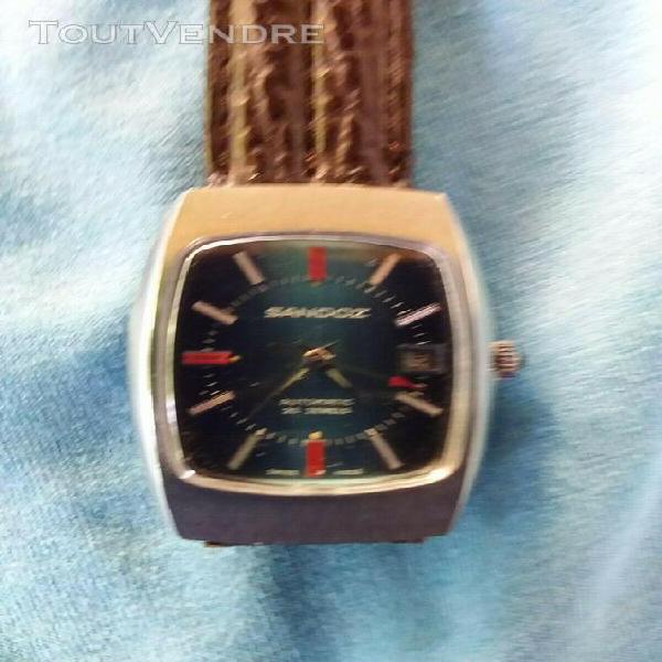 Montre sandoz vintage, collector, marque suisse automatique