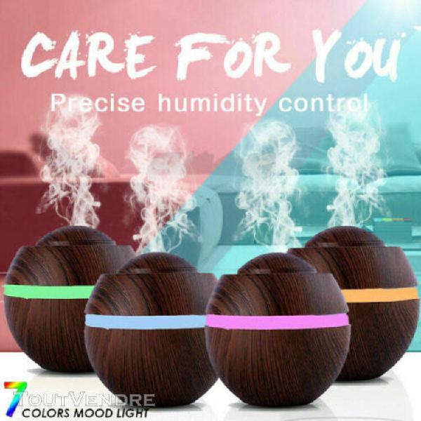 1l diffuseur ultrasonique huiles essentielles humidifie 7cou