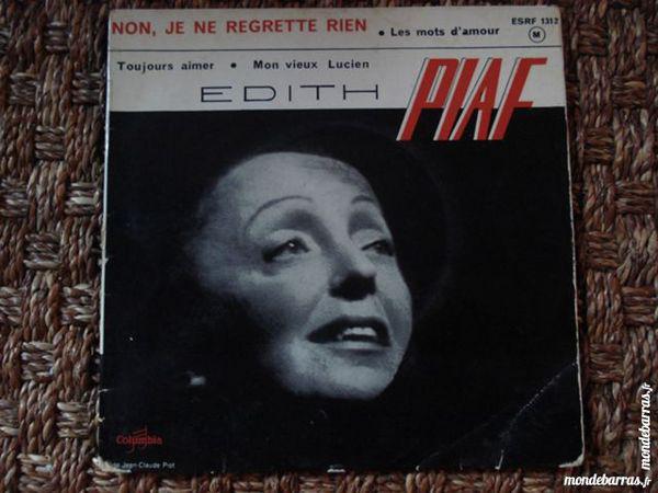 disques vinyles 45t edith piaf occasion, villeperdue (37260)