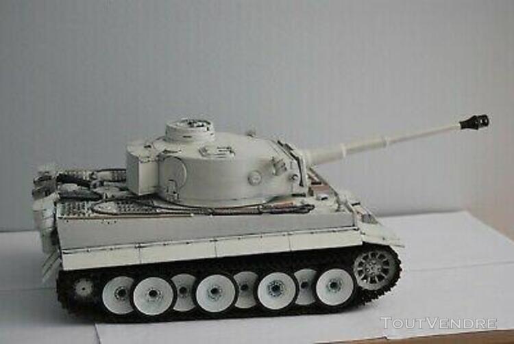 Panzer german tiger 1:16 scale 27 mhz r/c (voir descripti