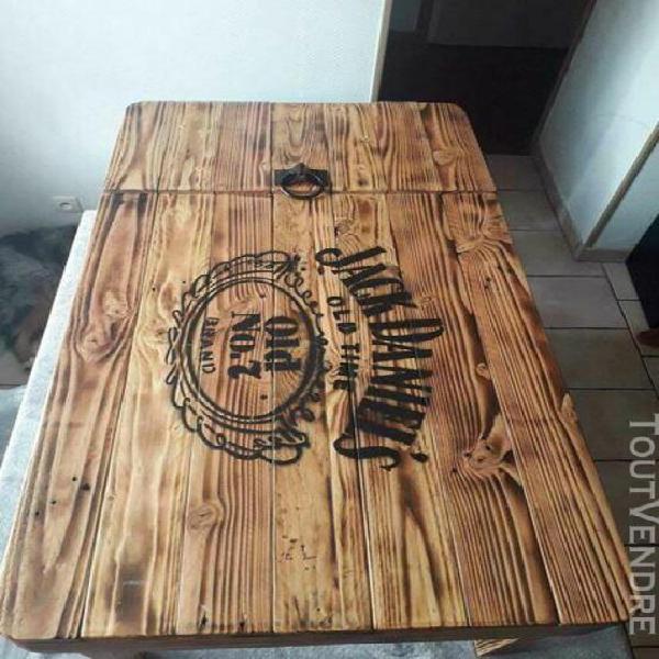 Table basse jack daniel&#39;s