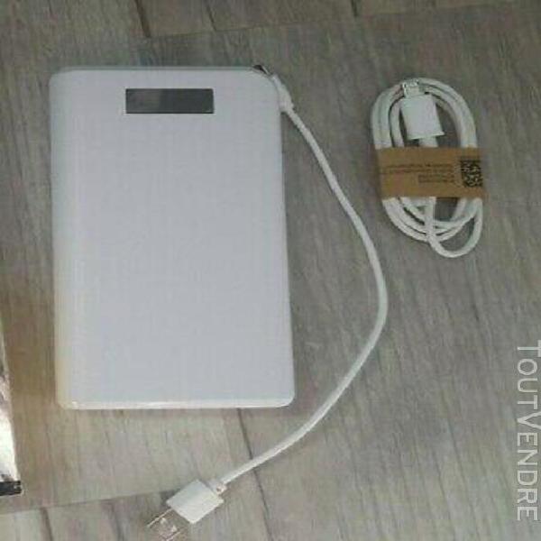 Batterie de secours pour mobile 25.000 mah avec cable micro