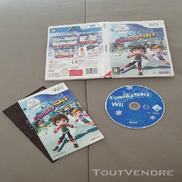 jeu family ski pour nintendo wii