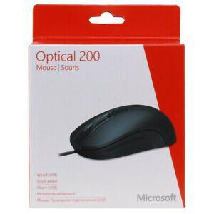 Souris optique filaire microsoft optical mouse 200