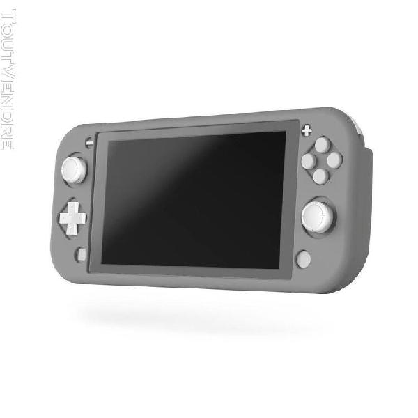 Enveloppe de protection grip pour nintendo switch lite, gris