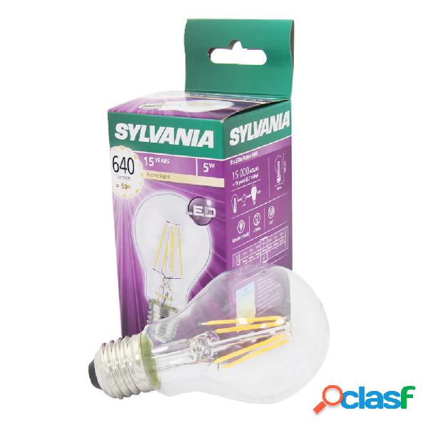 Sylvania toledo retro e27 a60 claire 5w | substitut 50w