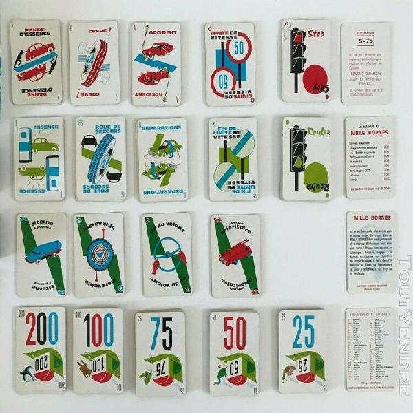 Ancien jeu de société mille bornes édité par edmond