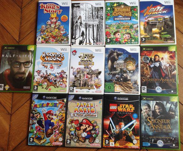 Jeux xbox, wii, gamecube occasion, paris (75017)