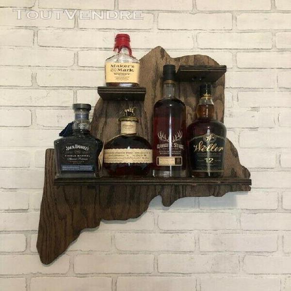 maine - wall display with shelves