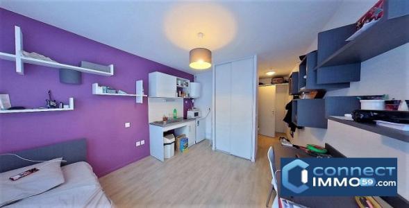 Appartement à vendre roubaix 2 pièces 19 m2 nord