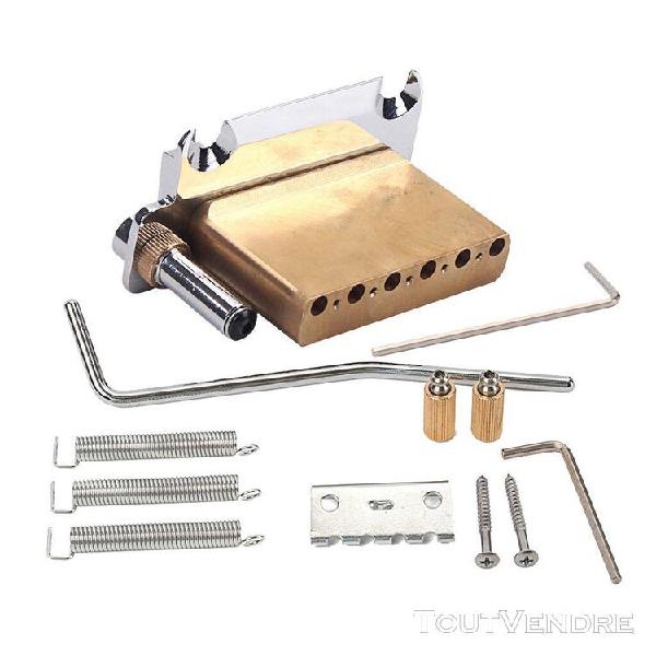 guitare Électrique tremolo bridge kit selles plates en