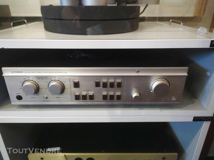 rare paire luxman c300 et m300:amplificateur et