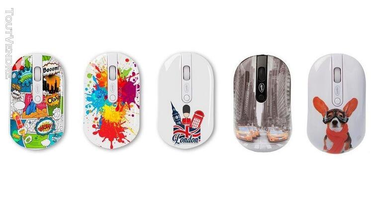 Souris optique sans fil multi design