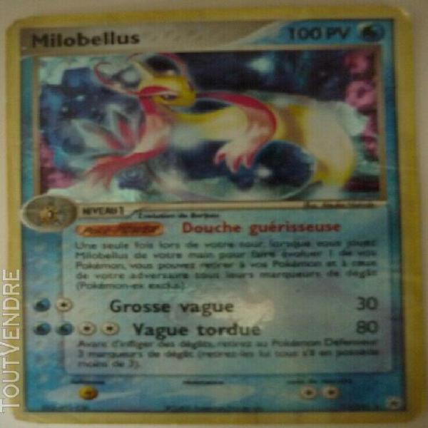 Carte pokemon vf - milobellus - 12/101 - holo rare - ex lé