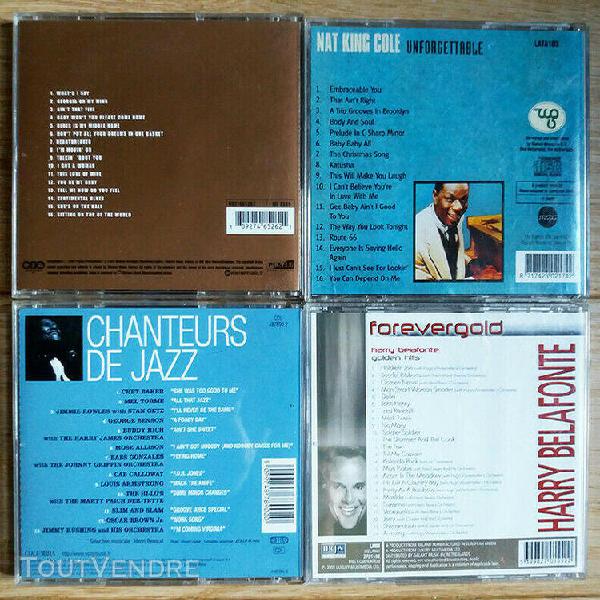 chanteurs de jazz - chet baker/george benson/stan getz/ray c