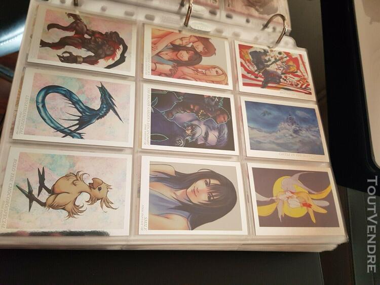 final fantasy art museum card collection 99% complete (18 co