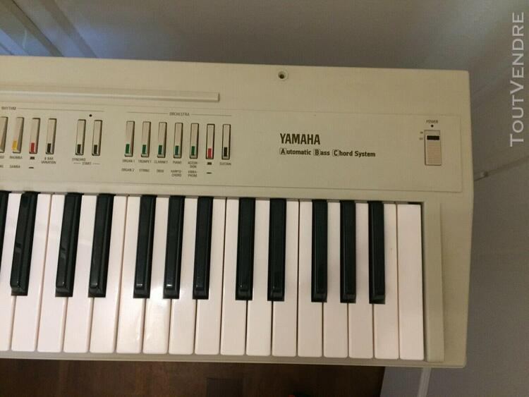 Piano orgue vintage yamaha ps - 20 auto bass chord synthesiz