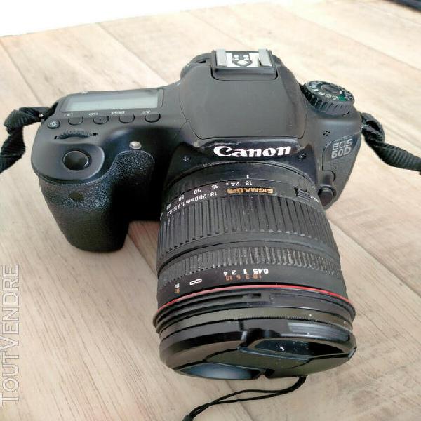 canon 60d objectif sigma 18-200mm