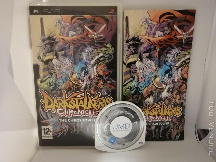 Darkstalkers chronicles pour sony psp pal fr complet