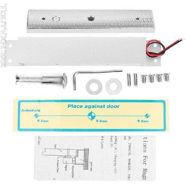 dc12v 280kg kit serrure magnétique Électrique de porte