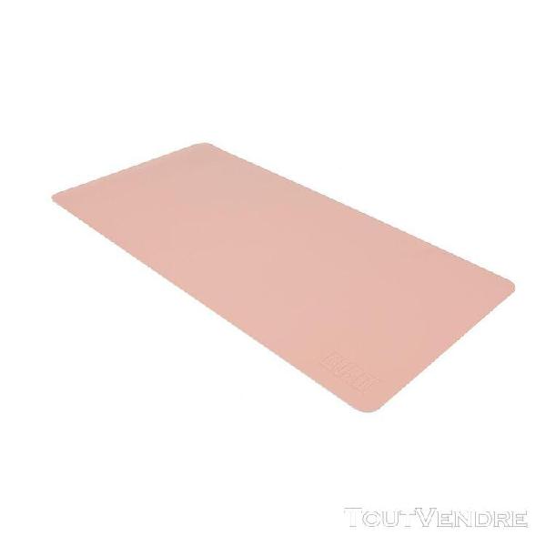 Bubm pu cuir protecteur pad tapis de souris tapis de bureau