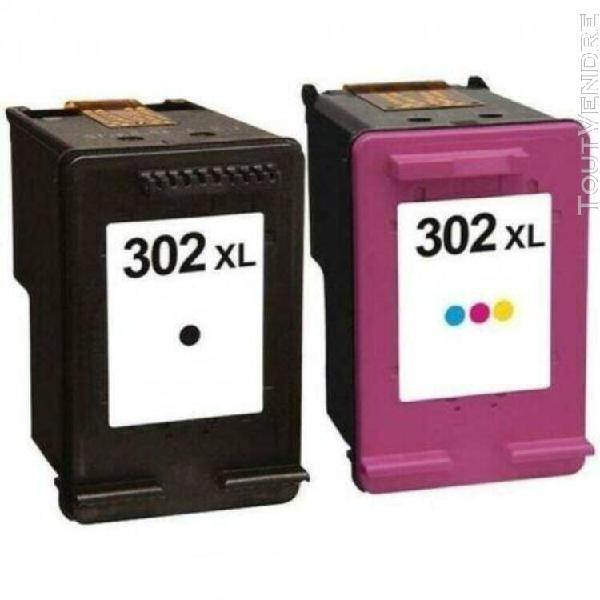 Hp 302xl noir &amp; couleur cartouches d&#39;encre