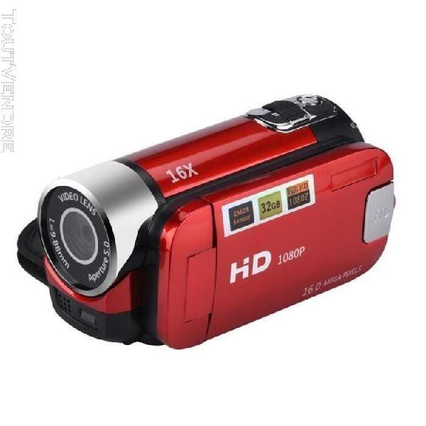 2,7 pouces tft lcd hd 1080p 16mp 16x caméscope zoom