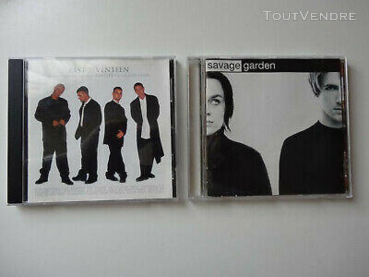 East seventeen - savage garden - 2 cd individuels