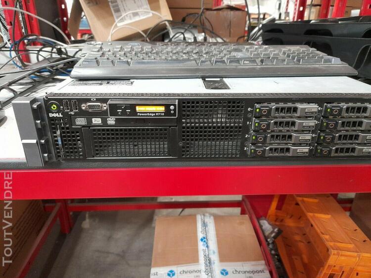 serveur dell poweredge r710 + baie san ktl-stl4 + disque lac