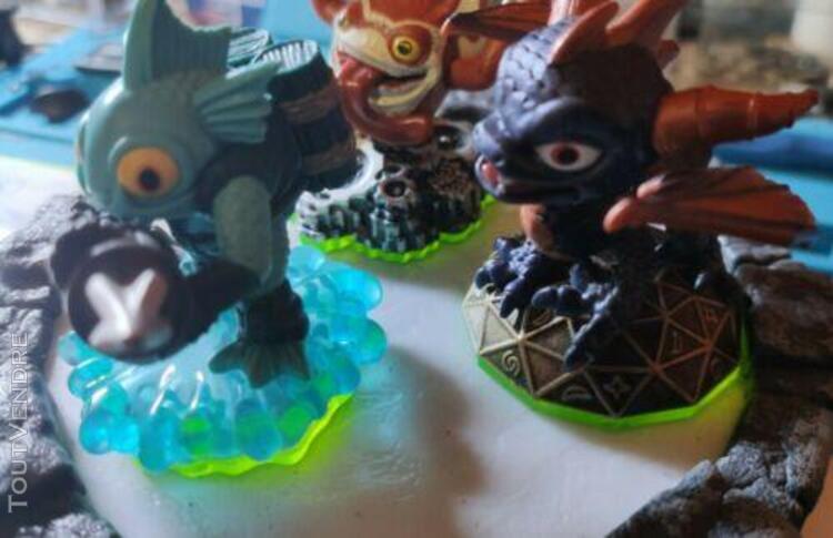 skylanders adventure xbox 360 + portail + 3 figurines