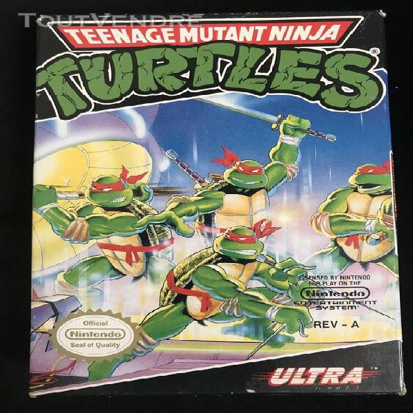 teenage mutant ninja turtles - nintendo nes - ntsc - origina