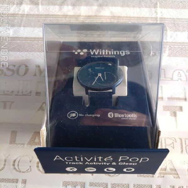 Montre withings activité pop bleu