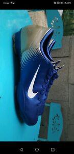 nike mercurial talaria iii r9 fg uk 10 blue/gold mens