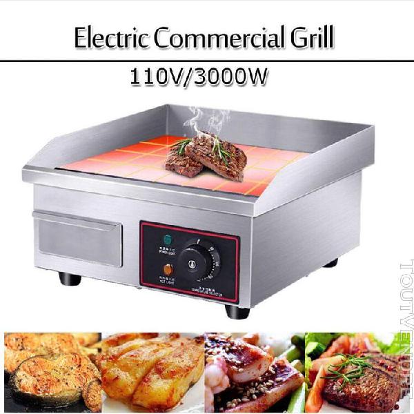 gril commercial 220240v de bbq de plaque chauffante de plaqu