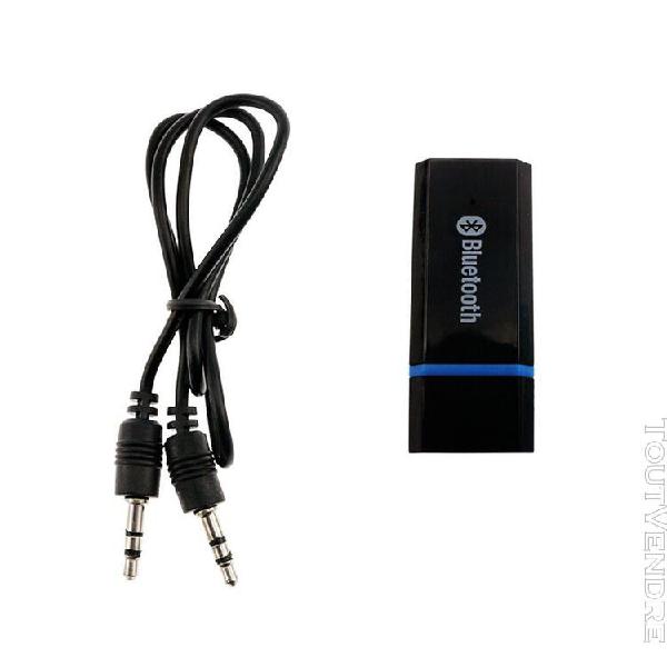 adaptateur usb bluetooth audio musique récepteur avec 3.5mm