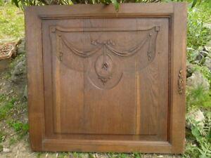 Ancienne porte bois style louis xvi