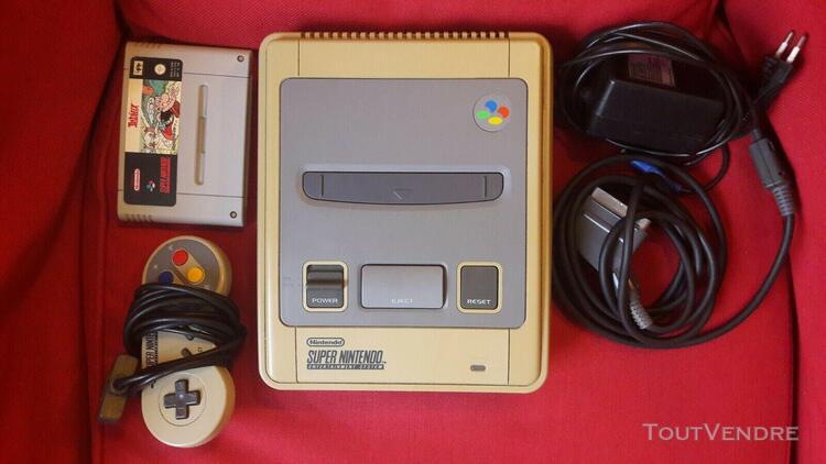 Console super nintendo pal/fr - fonctionnelle -