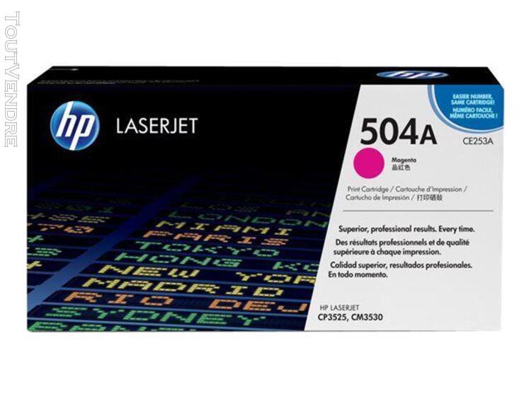 Hp 504a - magenta - originale - laserjet - cartouche de tone