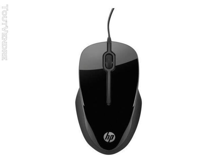 hp x1500 - souris - optique - 3 boutons - filaire - usb - gr