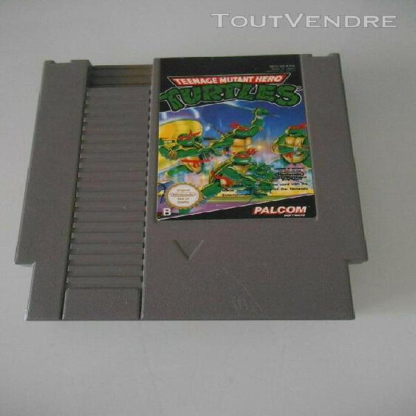 jeu nintendo nes (cartouche uniquement) teenage mutant hero